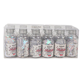 Decor Glitters - Sliver 12PCS