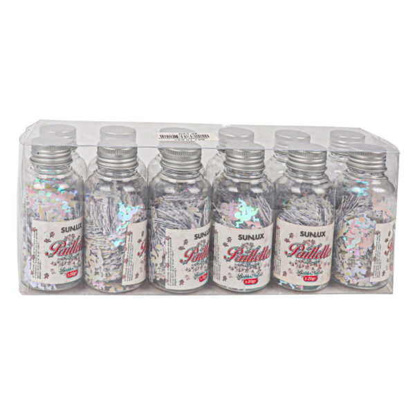 Decor Glitters - Sliver 12PCS