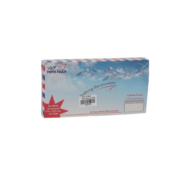 White Envelopes - 50 PCS
