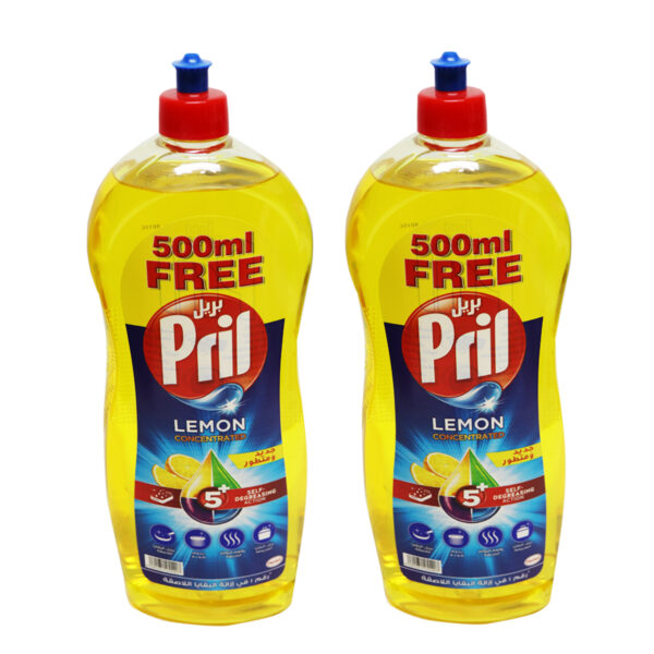 Pril Dishwasher 1.5LTR X 2