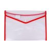 File Bag - Clear Red