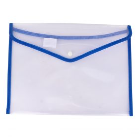 File Bag - Clear Blue