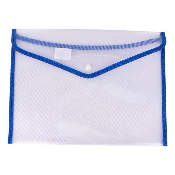 File Bag - Clear Blue