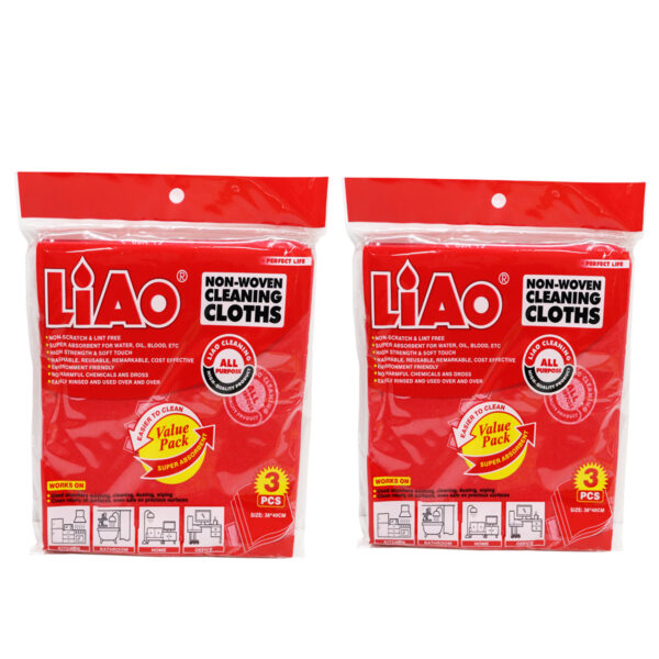 LIAO Cleaning Cloth 3PCS X 2