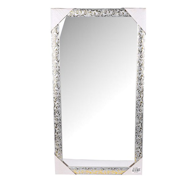 Mirror With Wooden Frame 64 X 34