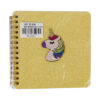Kids Notebook With Unicorn Glitter Cover