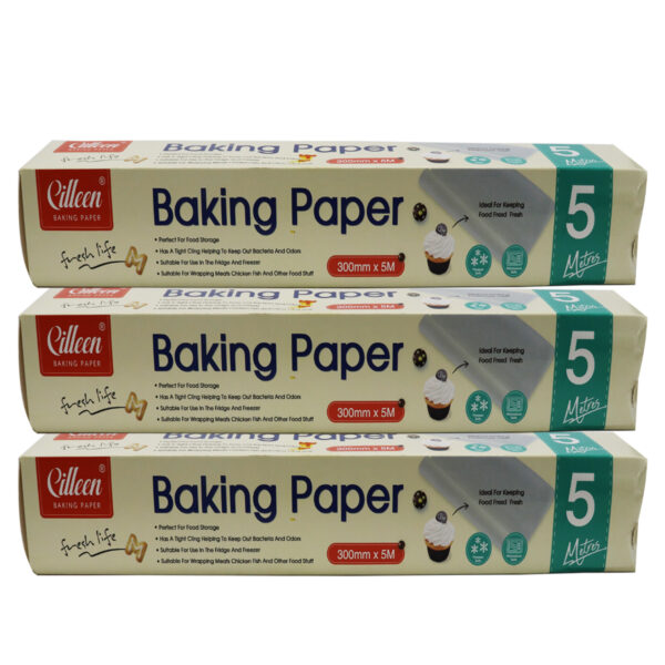 Cilleen Baking Paper 300MM X 5M 3PCS