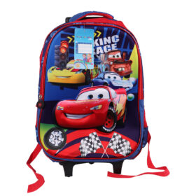 Cars School Trolley Bag