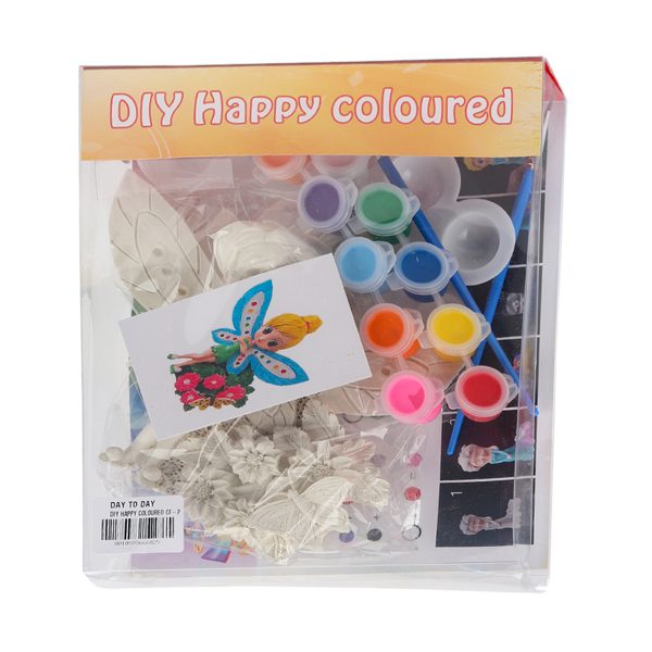 DIY Happy Coloured Painting