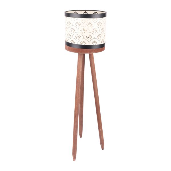 Metal & Wooden Flower Pot 167CM