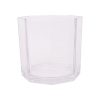 Octangle Glass Vase