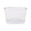 Oval Glass Vase 13 X 7X9CM