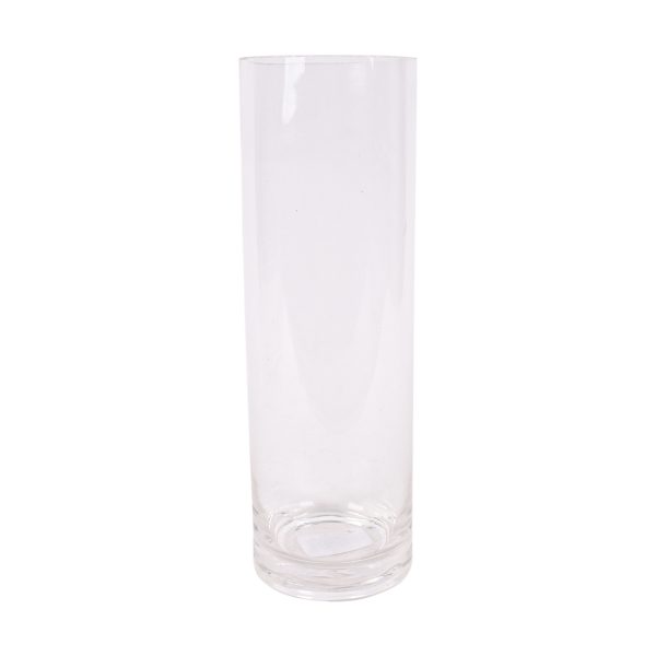 Round Glass Vase 24.5 X 8CM