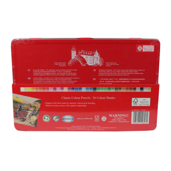 Faber Castel Color Pencil - 36PCS - Image 2