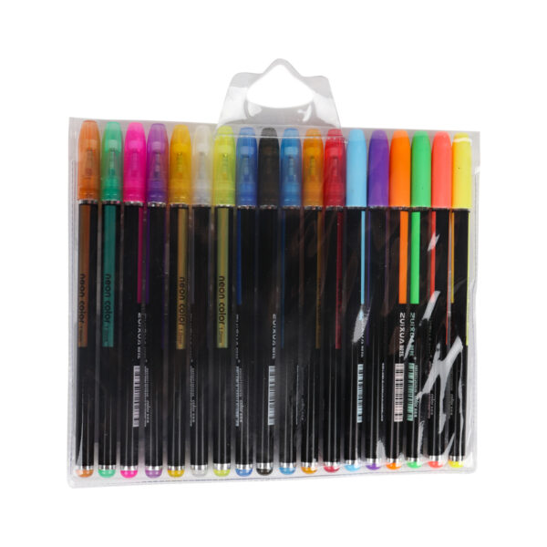 Neon Color Pens - 18PCS - Image 2
