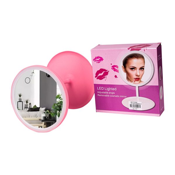 LED Lighted Removable Cosmetic Mirror - Image 3