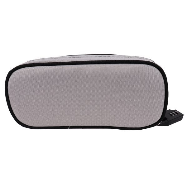 Peace Pencil Case With Lock - Grey - Image 2