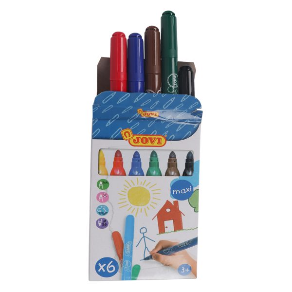 Jovi Felt Pens - 6PCS - Image 2