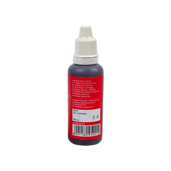 Faber-Castell Stamp Pad Ink - Red - Image 2