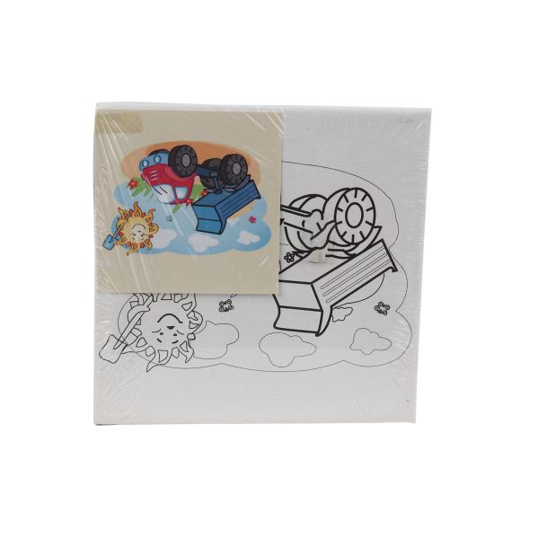 Artists Canvas 15 X 15CM With Paint