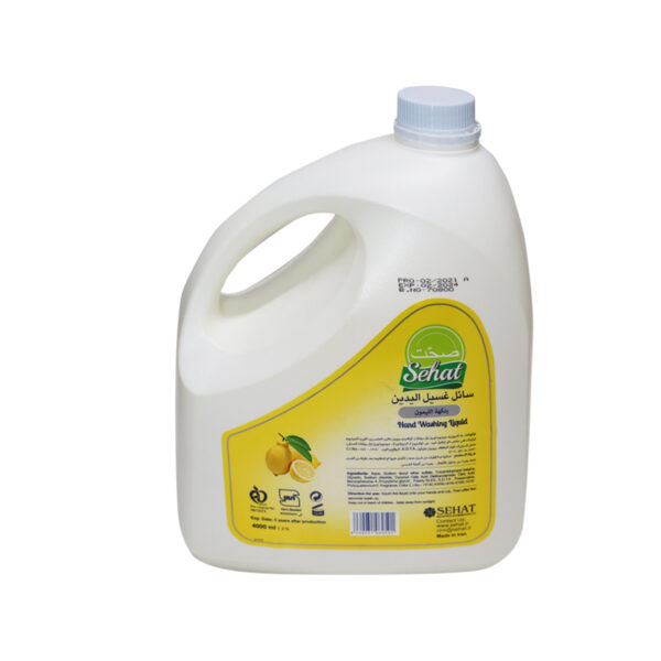 Sehat Lemon Hand Washing Liquid 4L - Image 2