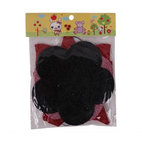 Eva Glitter Sticker Shapes - 5PCS