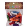 Colored Wooden Clips 24PCS