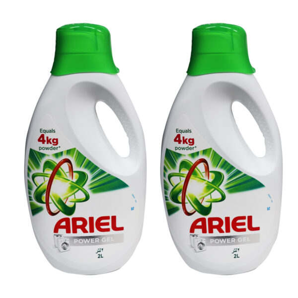 Ariel Power Gel 2L X 2