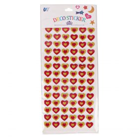 Heart Sponge Stickers