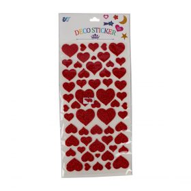 Heart Sponge Stickers