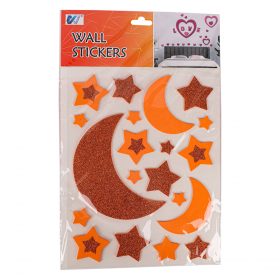 Moon & Star Sponge Stickers