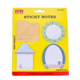 High Quality Sticky Notes - 20 Sheets X 4