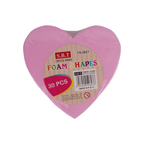 Heart Foam Shapes - 30PCS