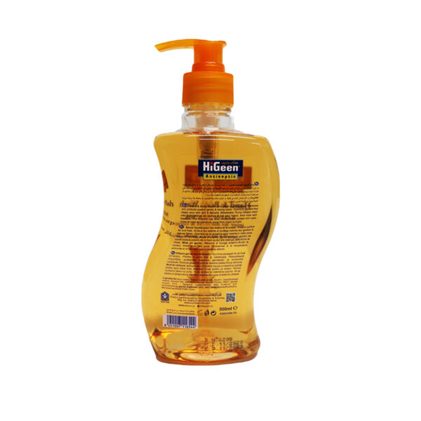 HiGeen Oud Fragrance Hand & Body Wash 500ML - Image 2