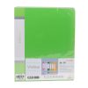 Clear File Book - Green 100 Pockets