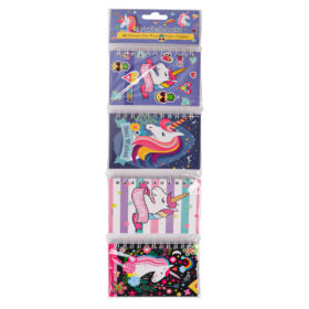 Unicorn Notebooks - 40Sheets X 4PCS