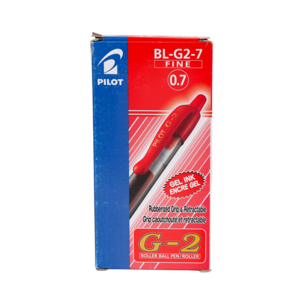 Pilot Roller Ball Pen 0.7MM -  Red 12PCS