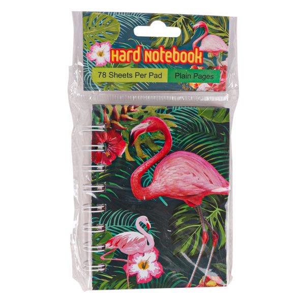 Flamingo Hard Notebook