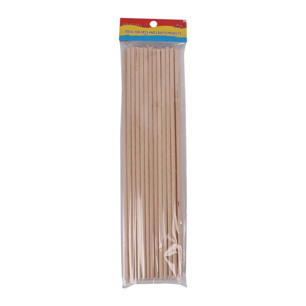 Wooden Art Craft Sticks - 25PCS