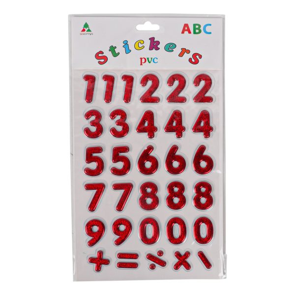 Numbers Stickers