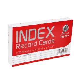 Index Record Cards - 5" X 3" 100 Sheets
