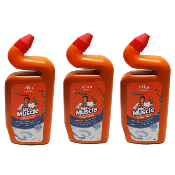 Mr Muscle Toilet Cleaner 2+1 Free 500ML