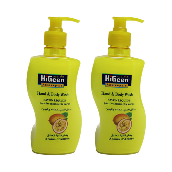 HiGeen Aroma d'Amore Hand & Body Wash 500ML 2PCS