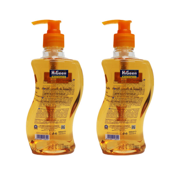 HiGeen Oud Fragrance Hand & Body Wash 500ML 2PCS - Image 2