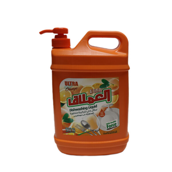 Al Emlaq Orange Dishwashing Liquid 1.8L