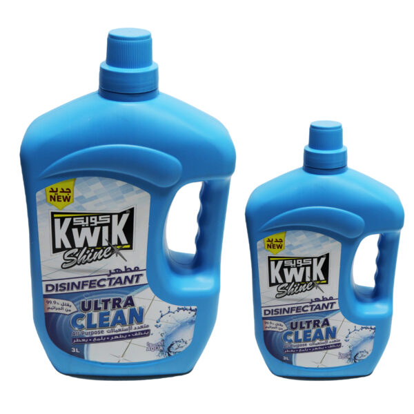 Kwik Shine Aqua All Purpose Disinfectant 3L+1.5L