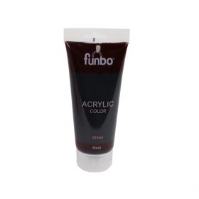 Funbo Acrylic Color 200ML - Black