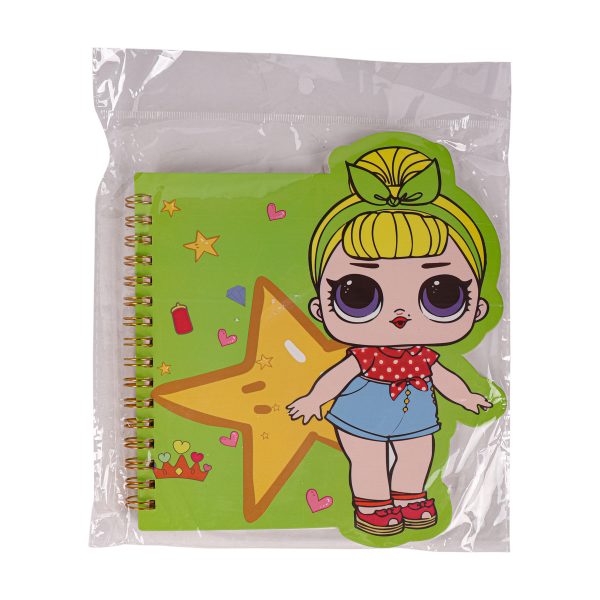 Girls Green Notebook