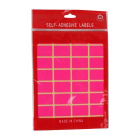 Self-Adhesive Labels - Pink