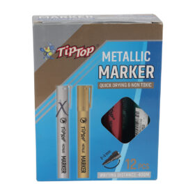 Metallic Marker - 6 Colors Assorted